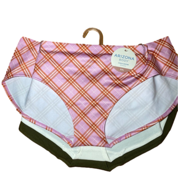 ARIZONA Body 3-pc.‎ Seamless Multi-Pack Hipster Panty size XXL - Picture 1 of 3